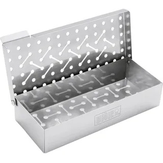 Weber Räucherbox 12 x 24,64 cm Edelstahl grau