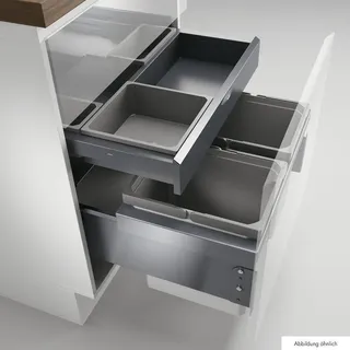 Naber Cox® Base 360 K/600-2 mit Base-Board. Abfallsammler, mit Frontauszugssystem