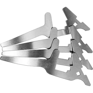 Bargen 2er Set Feuerplatten Erweiterung (für 32cm Flammlachsbretter)