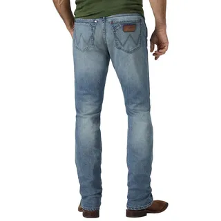 Wrangler Herren Retro Slim Fit Straight Leg Jeans, Jacksboro, 34W / 32L