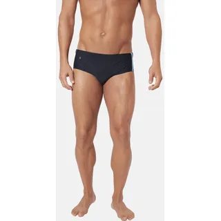 Badeshorts BABISTA "Badehose DRAVON", Herren, Gr. L, weit, blau (dunkelblau), Obermaterial: 80% Polyamid ECONYL PA ECONYL. 20% Elasthan EL., Badehosen Badeshorts