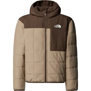 The North Face Jacke B Reversible Shasta FZ Hooded Jacket 88TP-DHN 152-160 - Mushroom Grey/Smokey Brown - 152-160