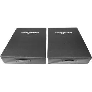 Sporttrend 24® Drop Pads Set | Abwurf, Pad, Abwurfmatte, Abwurfplatte, Hantelablage, Scheibenablage