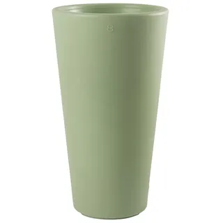 8 seasons Design Shining Classic Pot L, LED Pflanzkübel 39 x 70 cm (Mint), E27 Fassung inkl. Leuchtmittel in warmweiß, beleuchteter Pflanzkübel für innen + außen, Blumenkübel