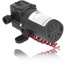 DC 24V Membranpumpe,Selbstansaugende Sprühpumpe mit G1/2In Anschluss Frischwasserpumpe Membrandruckpumpe 3.5L/MIN Umwälzpumpe Mini Pumpwerkzeug Für Sprühfarbe, Keramikindustrie, Wohnmobile