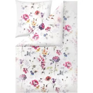 Estella Bettwäsche Hailey" natur-bunt 1x 155x220 cm + 1x 80x80 cm" - Naturbelassen, Bunt