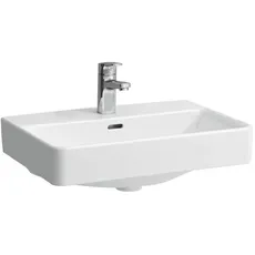 Laufen PRO S Waschtisch-Schale, ohne Hahnloch, mit Überlauf, US gesch., 550x380mm, H812952, Farbe: Weiß mit LCC Active