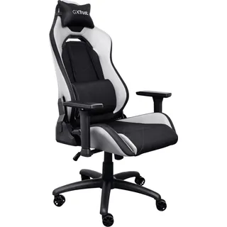 Trust GXT 714W RUYA Gaming-Stuhl Schwarz/Weiß