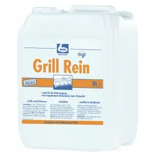 Dr. Becher Grill Rein Grillreiniger, Kaltreiniger für Grills, Backöfen und Fritteusen, 5 Liter - Kanister