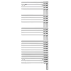 Zehnder Forma Asym Design Heizkörper elektrisch LFAEL-150-50/DD, 1561x496, links, Badheizkörper: Pergamon