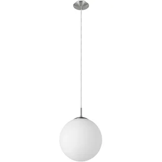EGLO Rondo 1-flg. 30 cm kugelförmig silber/weiß