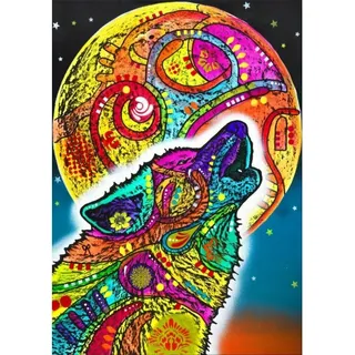 BLUEBIRD Heulender Wolf Puzzle 1000 Teile