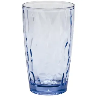 Garcia de Pou 6 Stück - Becher 480 ml, Ø 8,5 x 14,3 cm, blau, Polycarbonat