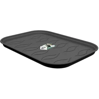 elho Anzucht Untersetzer L Green Basics Living Schwarz aus Recycling-Kunststoff