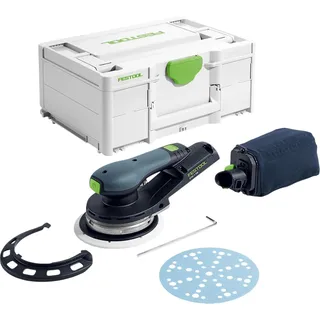 Festool Akku Exzenterschleifer 18V inklusive Zubehör und praktischem Systainer