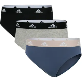 adidas Sportswear Bikinislip »"Sport Active Comfort Cotton"«, (3er Pack), mit Real Cool Cotton-Technologie, bunt