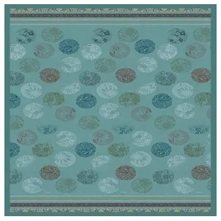 BASSETTI Florence Plaid aus 100% Baumwolle in der Farbe Türkis T1, Maße: 180x250 cm - 9333446