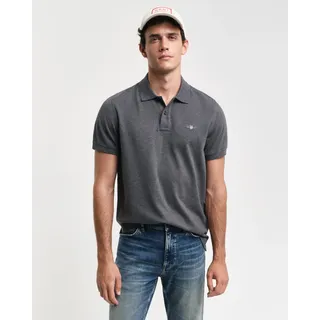 GANT Herren Poloshirt - Dunkelgrau - XL