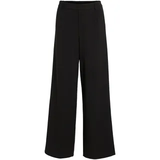 VILA Varone Wide Leg Hosen Schwarz 38