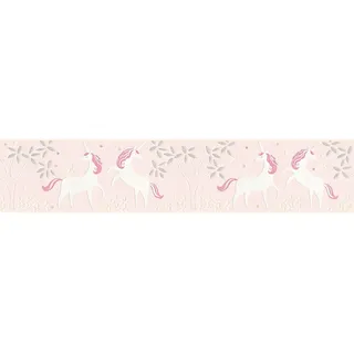A.S. Création Bordüre Boys & Girls 6 5,00 m x 0,13 m 369903 Lila/Pink/Rosa/Weiß