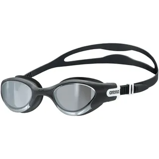 Arena The One Plus Mirror Schwimmbrille silber schwarz Einheitsgröße