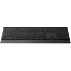 Bild von E9500M Multi-mode Wireless Keyboard schwarz, USB/Bluetooth, DE (18748)