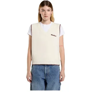 Dickies Slayden Sweater Weste - Egret - S