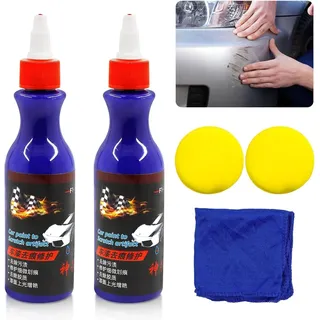 2 Stück Autokratzer-Reparaturpaste,Auto Kratzerentfernungs,Car Scratch Repair Agent,Auto Kratzer Entferner,Car Paint Repair Polishing Paste,Kratzer-Reparatur für Auto für Reparieren Sie Lackkratzer
