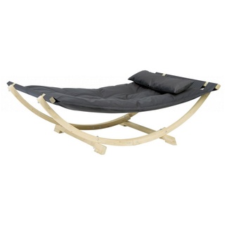 AMAZONAS Lounge Bed Holz Grau Anthrazit