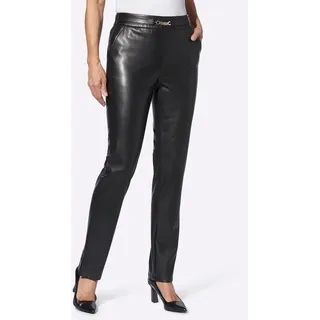 Lady Lederimitathose, schwarz