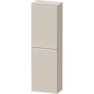 Duravit D-Neo Halbhochschrank 40 x 132 x 24 cm Beige/Schwarz