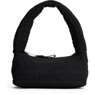 Tommy Hilfiger Tommy Jeans Schultertasche »TJW URBAN AOP SHOULDER BAG«, Damen Hobobag, Umhängetasche mit auffälliger Logostickerei