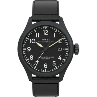 Timex Herren Analog Quarz Armbanduhr Waterbury Ace