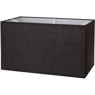 Orion Lightstyle Lampenschirm Rechteckig 40 x 22 x 23 cm Schwarz