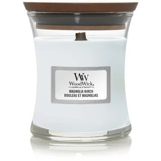 Woodwick Mini Hourglass Duftkerze 85 g weiß