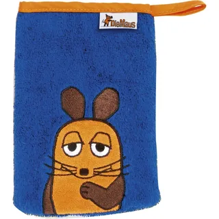 Playshoes DIE MAUS 340090_1 Frottee Waschhandschuh, Größe 15 x 20 cm