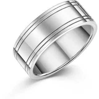 Fingerring FIRETTI "Schmuck Geschenk Silber 925 Damenring Herrenring Ring" Gr. 62, silberfarben, Fingerringe, 62, Silber 925 (Sterlingsilber), 7,5mm, Fingerring