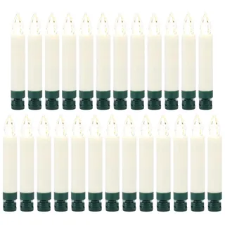 OTTO home Baumkerzen LED 25 Stk. warmweiß grün
