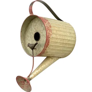 DanDiBo Vogelhaus Gießkanne zum Aufhängen Metall 40 cm 501138 , 19x40x25 cm , Dekoration, Gartendeko
