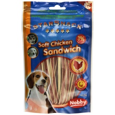 Nobby STARSNACK Soft Chicken Sandwich 70 g (Packung mit 2)