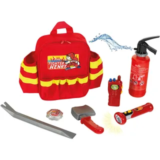 Theo Klein Fire Fighter Henry Feuerwehr-Rucksack