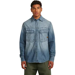 G-Star Herren Dakota Regular Hemd, Blau (Vintage Dirtbag D23006-D539-H092), XXL