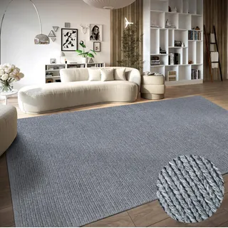 Villeroy & Boch Francois Wollteppich 120 x 170 cm Silber