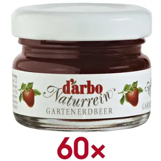 d'arbo d’arbo Naturrein Erdbeer Konfitüre, 60 St.
