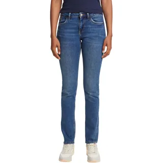 ESPRIT Damen 102EE1B337 Jeans, 901/BLUE Dark WASH, 27/32