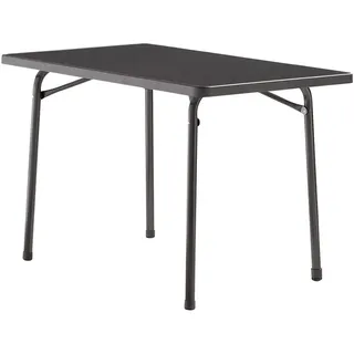 Sieger Klapptisch 115 x 70 x 72 cm eisengrau/Schieferdekor Anthrazit
