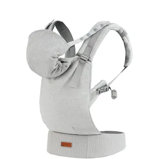 MOMI NOSI00003 Babytrage Baby-Tragerucksack Grau