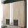 Drehtürenschrank Freiburg 225 x 210 x 58 cm Grau