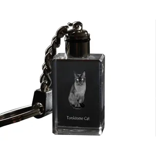 Tonkinese Katze - Wanduhr mit Katze, Regal Uhr mit Druck, personalisierte Hausdekoration von Art-Dog.