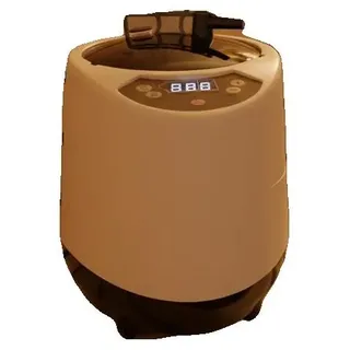 Dampfbadmaschine, 1000W Leistung, 3L Kapazität, 9 Temperatureinstellungen, Fernbedienung, 5-95 Minuten Timer